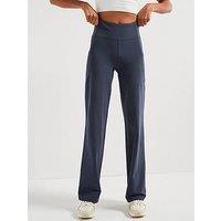 V By Very Confident Curve Straight Leg Trouser - Navy