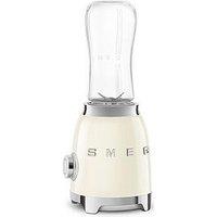 Smeg Pbf01 Retro Style Personal Blender, 600Ml, 300W - Cream