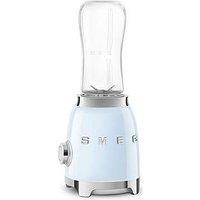 Smeg Pbf01 Retro Style Personal Blender, 600Ml, 300W - Pastel Blue