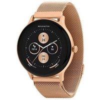 Reflex Active Series 22 Rose Gold Mesh Strap Watch