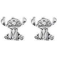 Disney Lilo & Stitch Silver Plated Stitch Stud Earrings