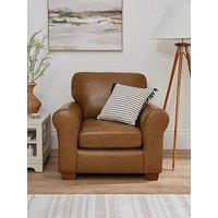 Very Home Bailey Leather Armchair - Tan - Fsc Certified