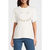 Ps Paul Smith Happy Dot T-Shirt - White