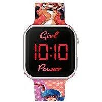 Disney Miraculous Ladybug Led Strap Watch
