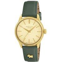 Radley Lewis Lane Ladies Coin Edge Bezel Dark Green Watch