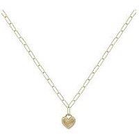 Radley 18Ct Gold Plated Heart Padlock Necklace
