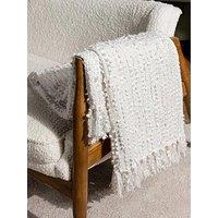 Hoem Arvo Boucle Yarn Throw In Natural