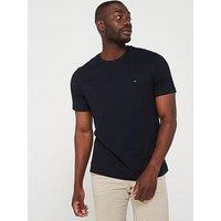 Tommy Hilfiger Essential Regular Fit Solid T-Shirt - Navy