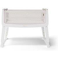Snuz Snuzpod Studio Bedside Crib - Paris White