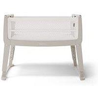 Snuz Snuzpod Studio Bedside Crib - Oslo Light Grey