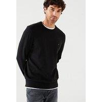 Tommy Hilfiger Essential Cotton Crew Neck Knitted Jumper - Black