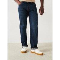 Levi'S 555 Relaxed Straight Fit Jeans - Dark Blue