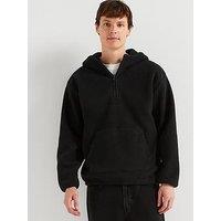 Levi'S Sherpa Pullover Hoodie - Black