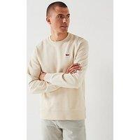 Levi'S Levis Original Housemark Crew Neck Sweat Top - Cream