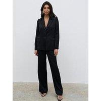 Pretty Lavish Callie Suit Trouser - Black