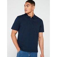 Levi'S Authentic Relaxed Fit Polo Shirt - Navy