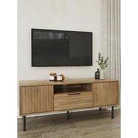 Gfw Nervata Tv Unit - Fits Up To 50 Inch Tv - Oak - Fsc Certified