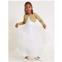 Monsoon Girls Niamh Cardigan - Gold