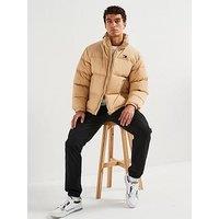 Tommy Jeans Cord Mix Alaska Puffer Jacket - Beige