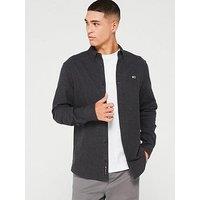 Tommy Jeans Regular Fit Grindle Flannel Shirt - Black