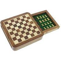 Harvey Makin Magnetic Chess Board With Drawer