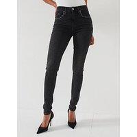 Levi'S 721 High Rise Skinny Jean - Shining Brighter - Black