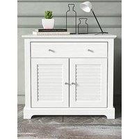 Gfw Salcombe 2 Door, 1 Drawer Compact Sideboard - White