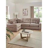 Very Home Melrose Left Hand Fabric Corner Chaise Sofa