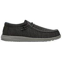 Heydude Wally Sox Lace Up Shoe - Grey