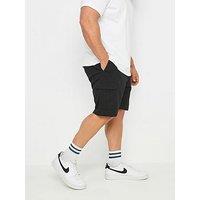 Badrhino Bad Rhino Br Elastic Waist Stretch Cargo Shorts - Black