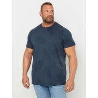 Badrhino Bad Rhino Aop Leaf Print Short Sleeve T-Shirt