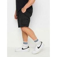 BadRhino Big & Tall Mens Crinkle Nylon Cargo Shorts