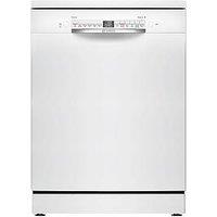 Bosch Series 2 Sms2Hvw67G Fullsize, 14-Place Setting Freestanding Dishwasher - 6 Programmes, Vario Baskets, Vario Drawer, 5 Options, 46Db, 9L - White