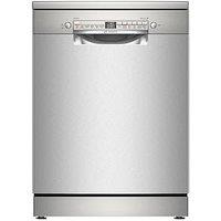 Bosch Series 2 Sms2Hvi67G Fullsize, 14-Place Settings Freestanding Dishwasher - 6 Programmes, Vario Baskets, Vario Drawer, 5 Options, 46Db, 9L - Silver