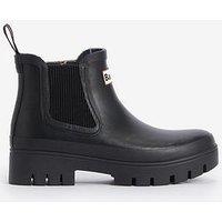 Barbour Halton Chelsea Welly - Black
