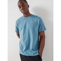 Lacoste Classic Fit Mid Weight Cotton Jersey T-Shirt - Blue
