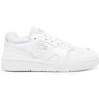 Lacoste Lineshot Leather Trainers - White