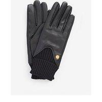 Barbour Deanna Leather Glove - Black