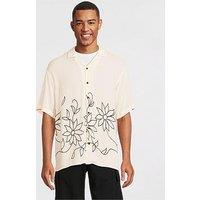 Jack & Jones Jack & Jones Short Sleeve Floral Print Resort Shirt