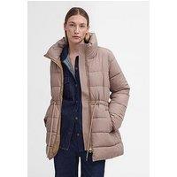 Barbour Manning Padded Coat - Beige