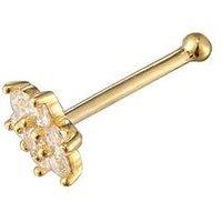 Love Gold 9Ct Solid Gold Flower Nose Pin