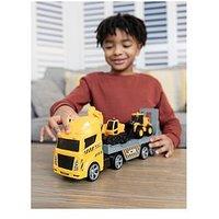 Teamsterz Tz Jcb Small Light And Sound Construction Transporter