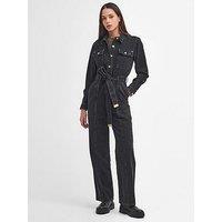 Barbour International Sunita Denim Jumpsuit - Black