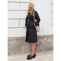 Barbour International Milla Wax Coat - Black