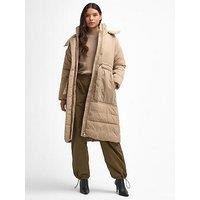 Barbour International Serova Padded Coat - Beige