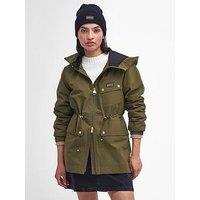 Barbour International Alicia Waterproof Jacket - Green