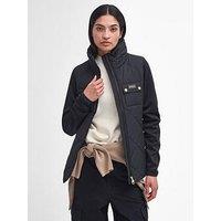 Barbour International Rubins Quilted Sweat Jacket - Black