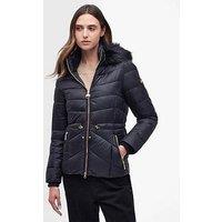 Barbour International Island Padded Jacket - Black