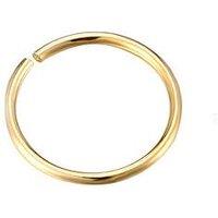 The Love Collection 9Ct Gold 8Mm Hoop Nose Ring