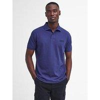 Barbour International Essential Short Sleeve Polo Shirt - Blue